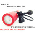 Wholesale price professional video light Underwater LED Diving Lights Australia